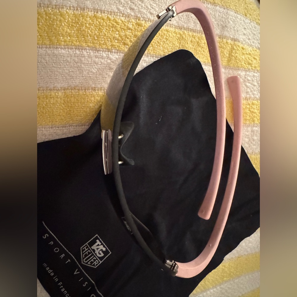 TAG Heuer Reflex Panorama View/ Zenith Pink Armed Sunglasses 🕶️ - Picture 8 of 9